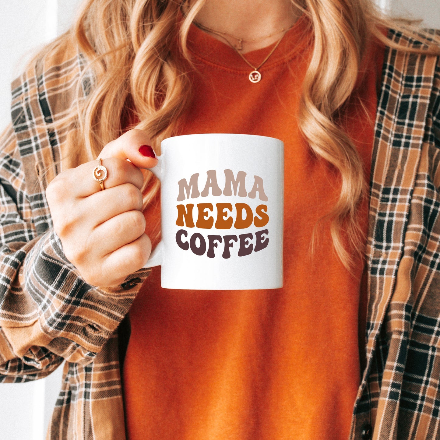 Mama Needs Coffee Fall Coffee Mug