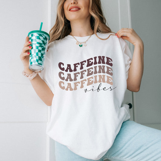 Boho Coffee Womens Graphic T-shirt