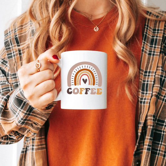 Boho Rainbow Coffee Mug