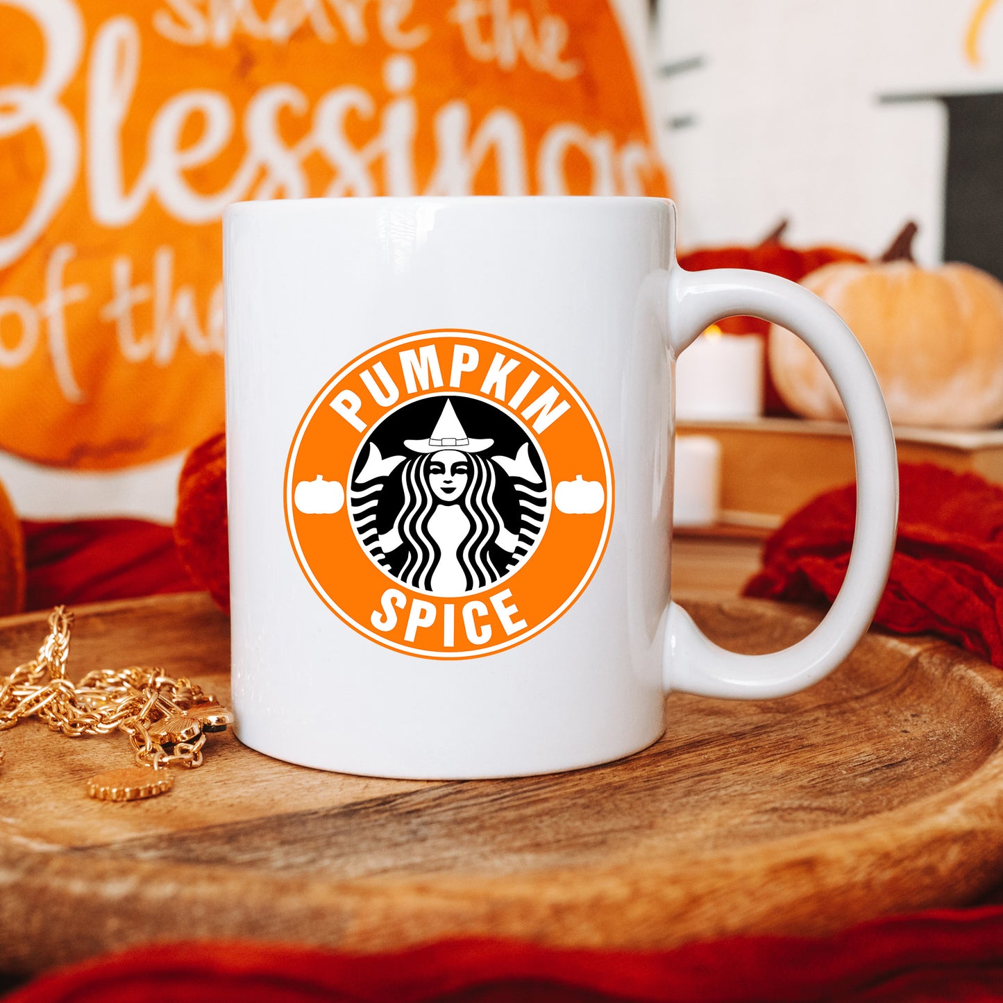 Pumpkin Spice Fall Coffee Mug